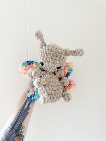 Hand Crocheted Butterfly Stuffie