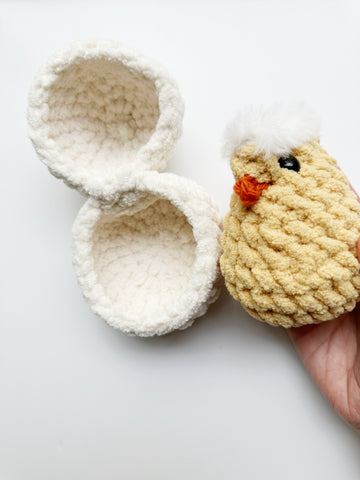Hatching Chick Toy - Yellow 2 - Ready to Ship